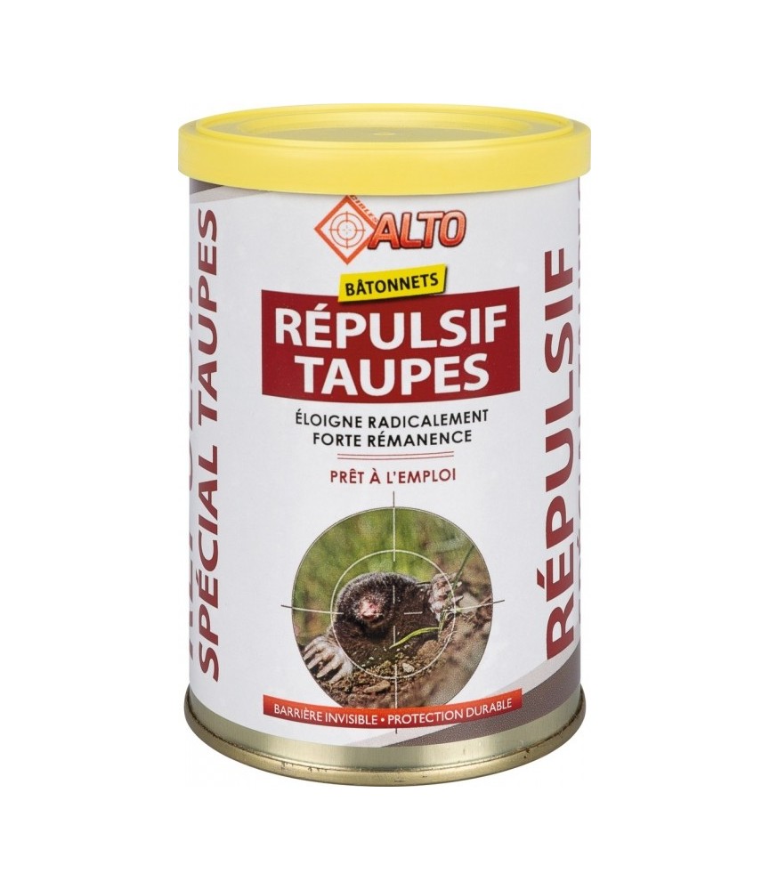 Répulsif Taupes - Bâtonnets - 30 pièces - ALTO
