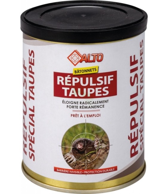 Répulsif Taupes - Bâtonnets - 55 pièces - ALTO