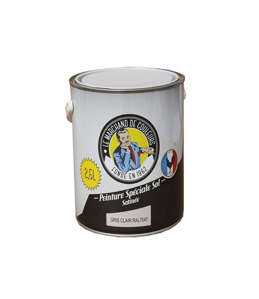 Peinture Spécial Sol - Satinée - Gris clair - 2.5 L - ONIP