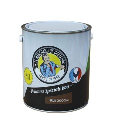 Peinture Spécial Bois - Satinée - Brun chocolat - 2.5 L - ONIP