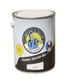 Peinture Spécial Bois - Satinée - Blanc - 2.5 L - ONIP