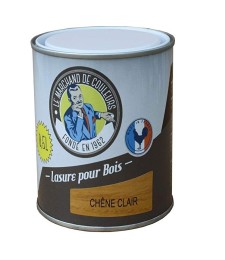 Lasure acrylique pour Bois - Teinte chêne clair - 0.5 L - ONIP
