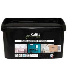 Peinture multi-supports - Intérieur - Mat - Argile - 2.5 L - KALITT