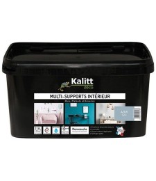 Peinture multi-supports - Intérieur - Satin - Azur - 2.5 L - KALITT