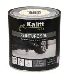 Peinture Spécial sol - Satin - Calcaire - 0.5 L - KALITT