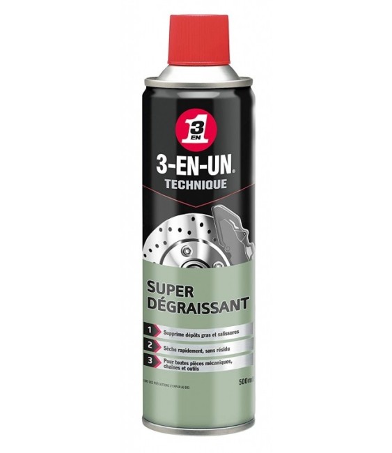 Super Dégraissant - 500 ml - 3-EN-UN Technique