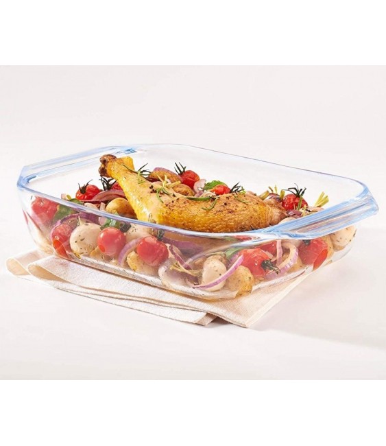 Plat au four rectangulaire - Verre - Irresistible - 31 x 20 cm - PYREX