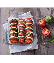 Plat au four carré - Verre - Irresistible - 23 x 23 cm - PYREX