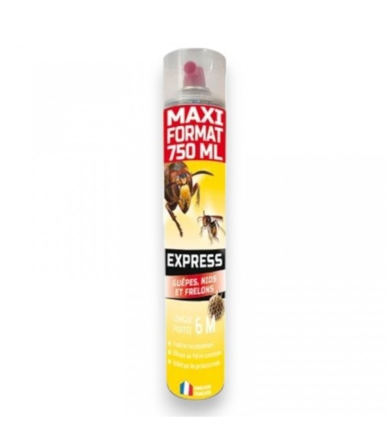 Foudroyant guêpes et frelons - Longue portée - 6 M - 750 ml - ÉCOGENE
