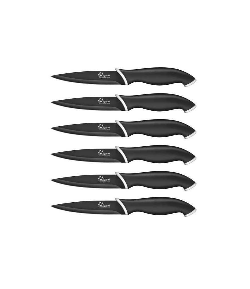 Coffret de 6 couteaux - Lames anti-adhérentes - PRADEL