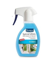 Nettoyant spécial Vitres - Anti-traces à l'alcool - 250 ml - STARWAX