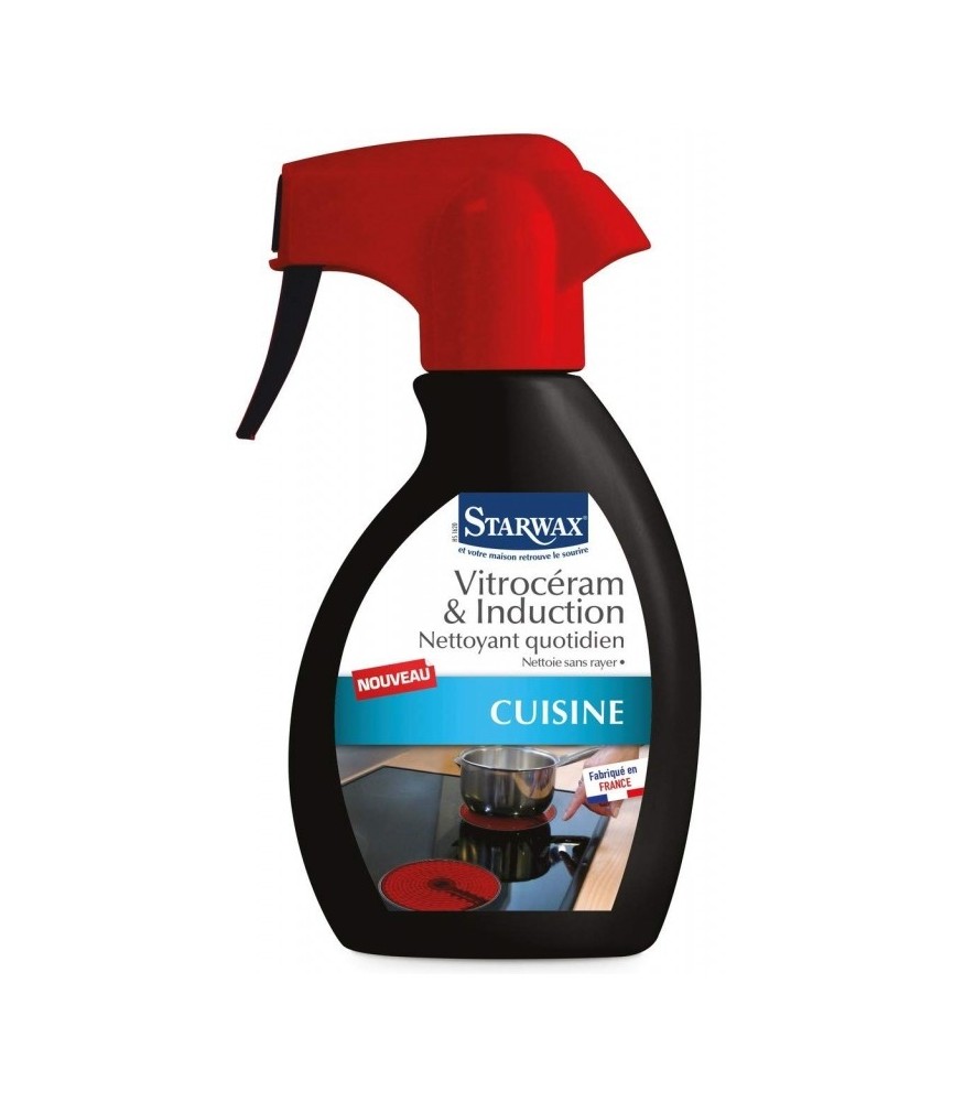 Nettoyant vitrocéramique / induction - 250 ml - STARWAX Nettoyant vitrocéramique / induction - 250 ml - STARWAX