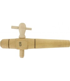 Robinet barrique conique acacia - Diamètre 24 mm - 8 pouces