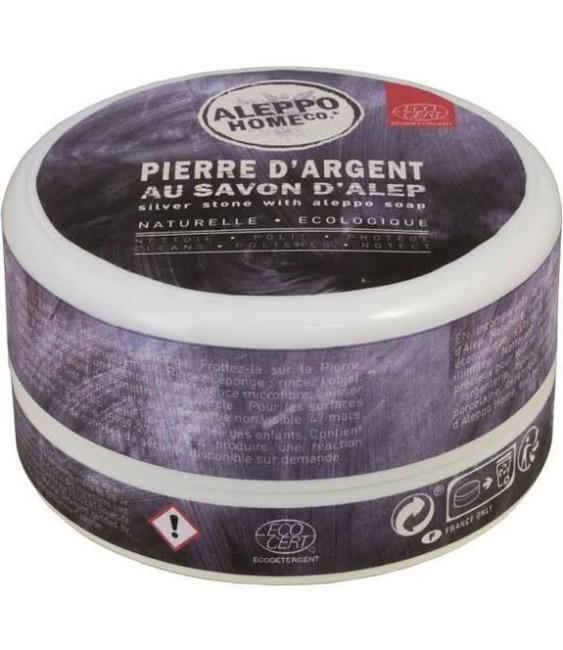 Pierre d'argent au savon d'Alep - 300 Grs - ALEPPO