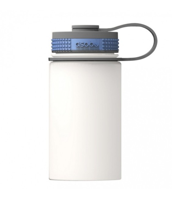 Gourde isotherme Mini Hiker - Double paroi - Blanc - ASOBU