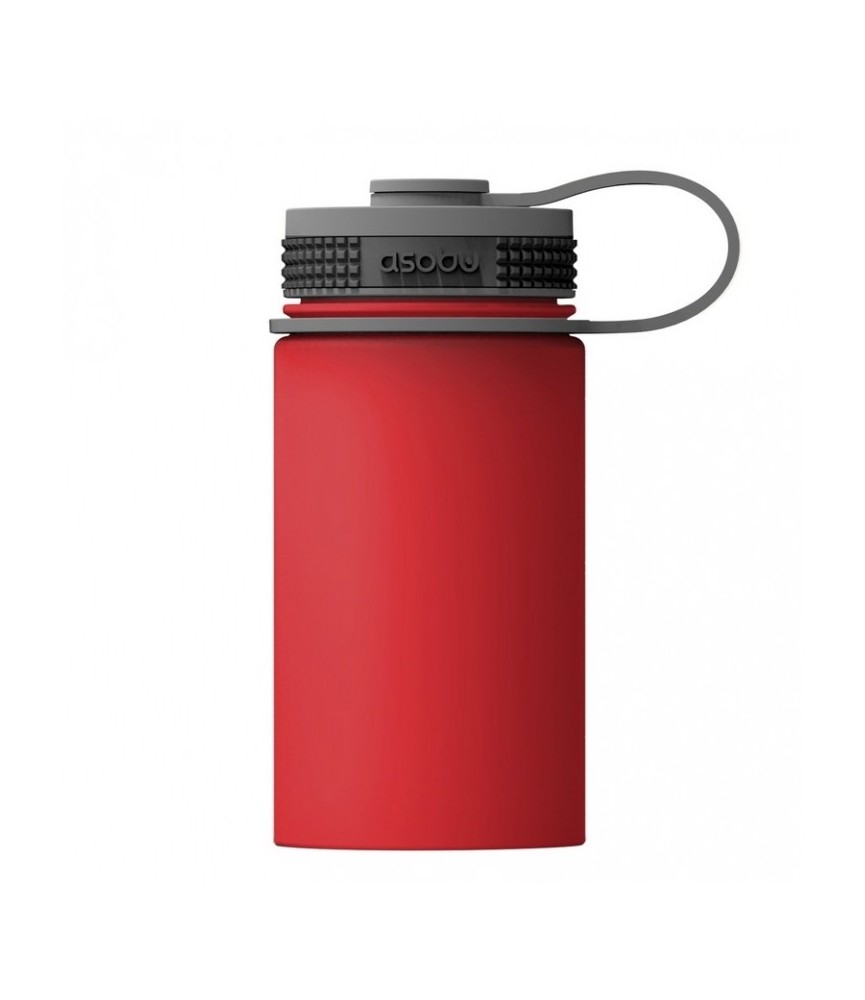 Gourde isotherme Mini Hiker - Double paroi - Rouge - ASOBU