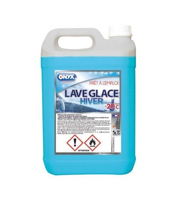 Lave glace dégivrant -20°C - Hiver - 5 L - ONYX