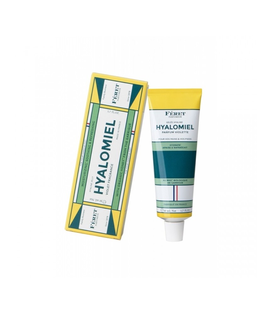 Gel hydratant Hyalomiel - Mains et pieds - Violette - 50 ml - FERET PARFUMEUR