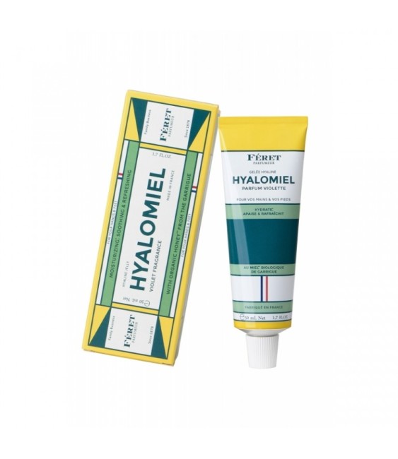 Gel hydratant Hyalomiel - Mains et pieds - Violette - 50 ml - FERET PARFUMEUR