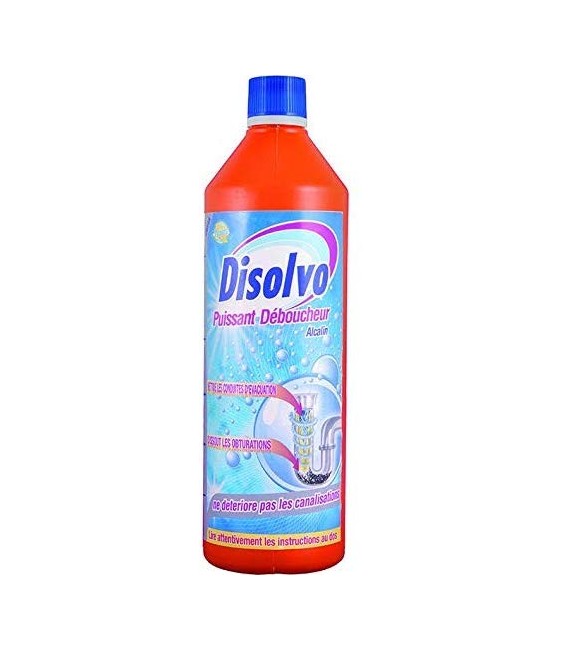 Déboucheur puissant - Alcalin- Disolvo - 1 L