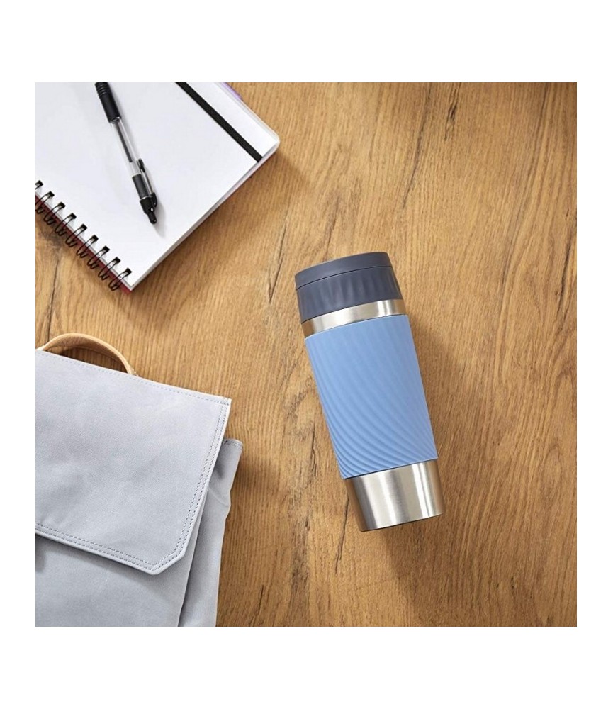 Mug isotherme - TRAVEL CUP Twist - 0.36 L - Bleu - EMSA Mug isotherme - TRAVEL CUP Twist - 0.36 L - Bleu - EMSA