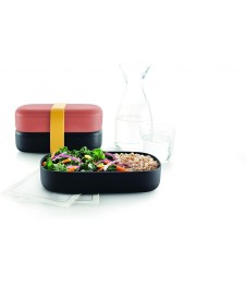 LunchBox to go - Corail + Couverts - LEKUÉ