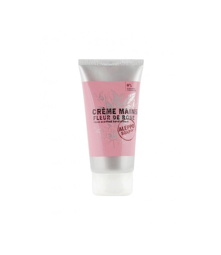 Crème pour les mains - Fleur de Rose - 75 ml - ALEPPO