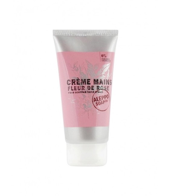 Crème pour les mains - Fleur de Rose - 75 ml - ALEPPO