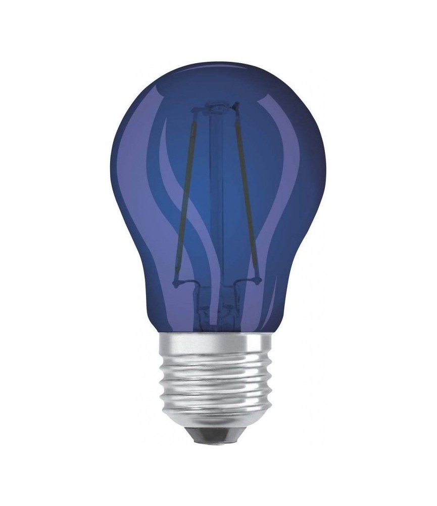 Ampoule LED à filament - Sphérique - E27 - 1.6 W - Bleu - OSRAM