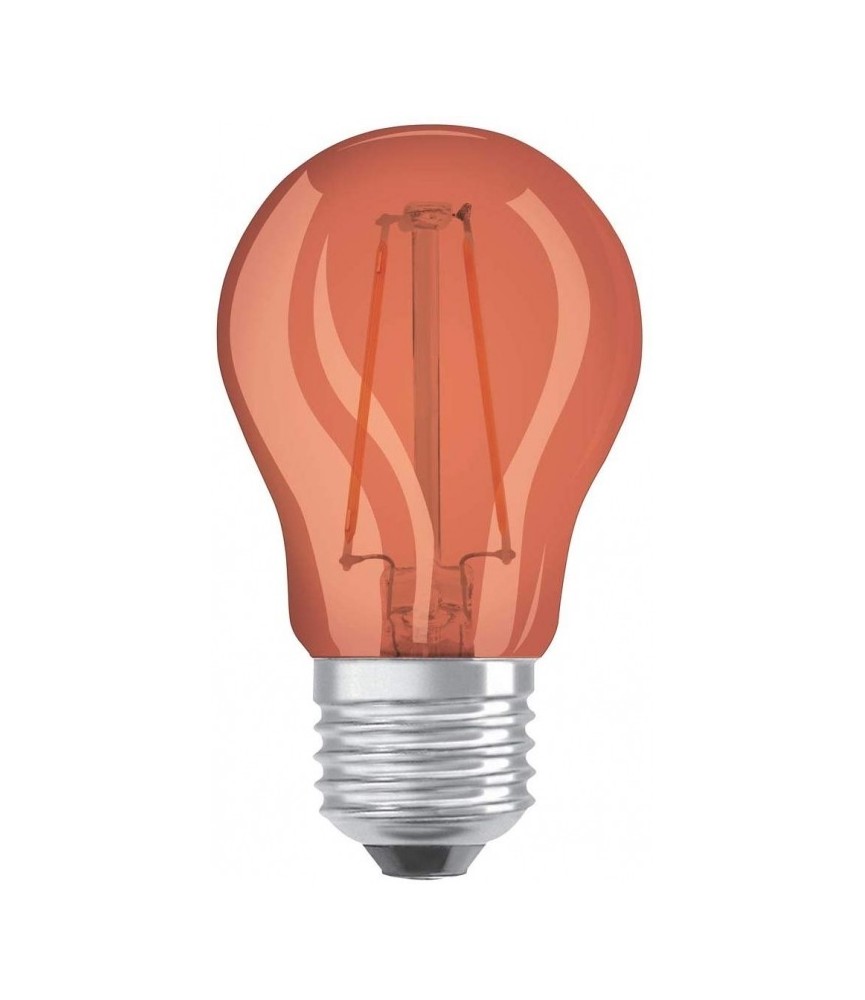 Ampoule LED à filament - Sphérique - E27 - 1.6 W - Orange - OSRAM Ampoule LED à filament - Sphérique - E27 - 1.6 W - Orange - OSRAM