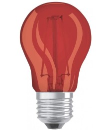 Ampoule LED à filament - Sphérique - E27 - 1.6 W - Rouge - OSRAM