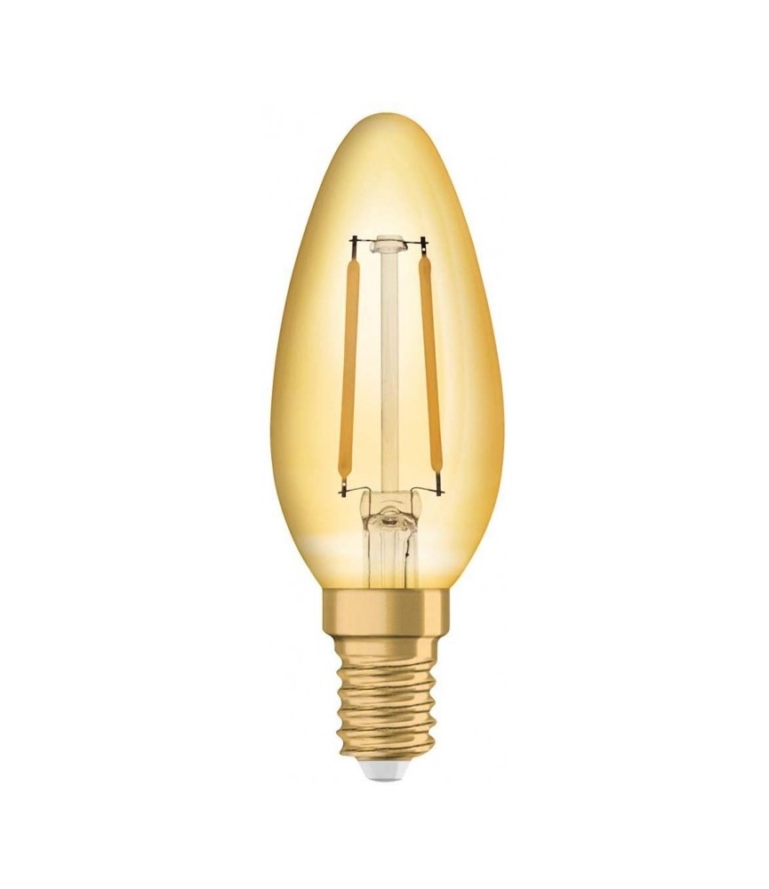Ampoule LED à filament - Vintage Édition 1906 - E14 - 2.5 W - Flamme classique - OSRAM Ampoule LED à filament - Vintage Édition 1906 - E14 - 2.5 W - Flamme classique - OSRAM