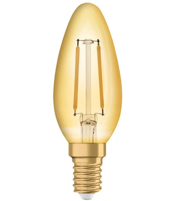 Ampoule LED à filament - Vintage Édition 1906 - E14 - 2.5 W - Flamme classique - OSRAM