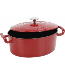 Cocotte en fonte d'acier émaillée - Ovale - SITRABELLA - 4 L - SITRAM