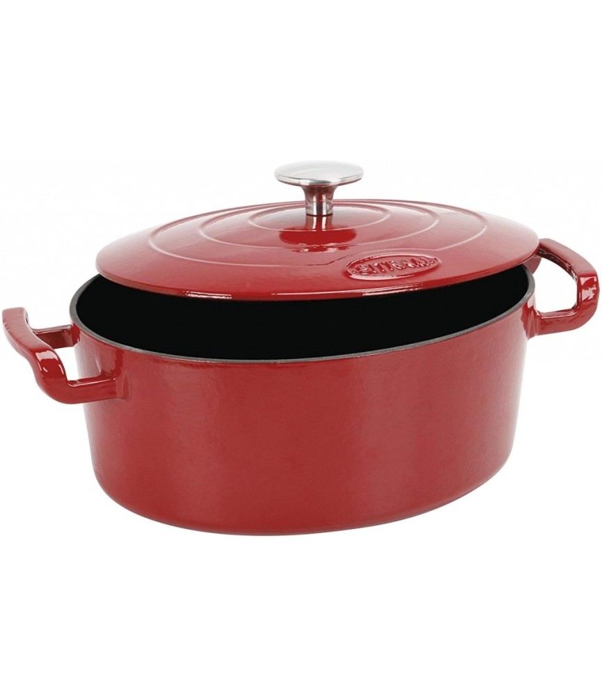 Cocotte en fonte d'acier émaillée - Ovale - SITRABELLA - 4 L - SITRAM