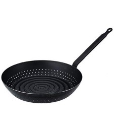Poêle à marrons LA LYONNAISE à aérations latérales - 28 cm - DE BUYER