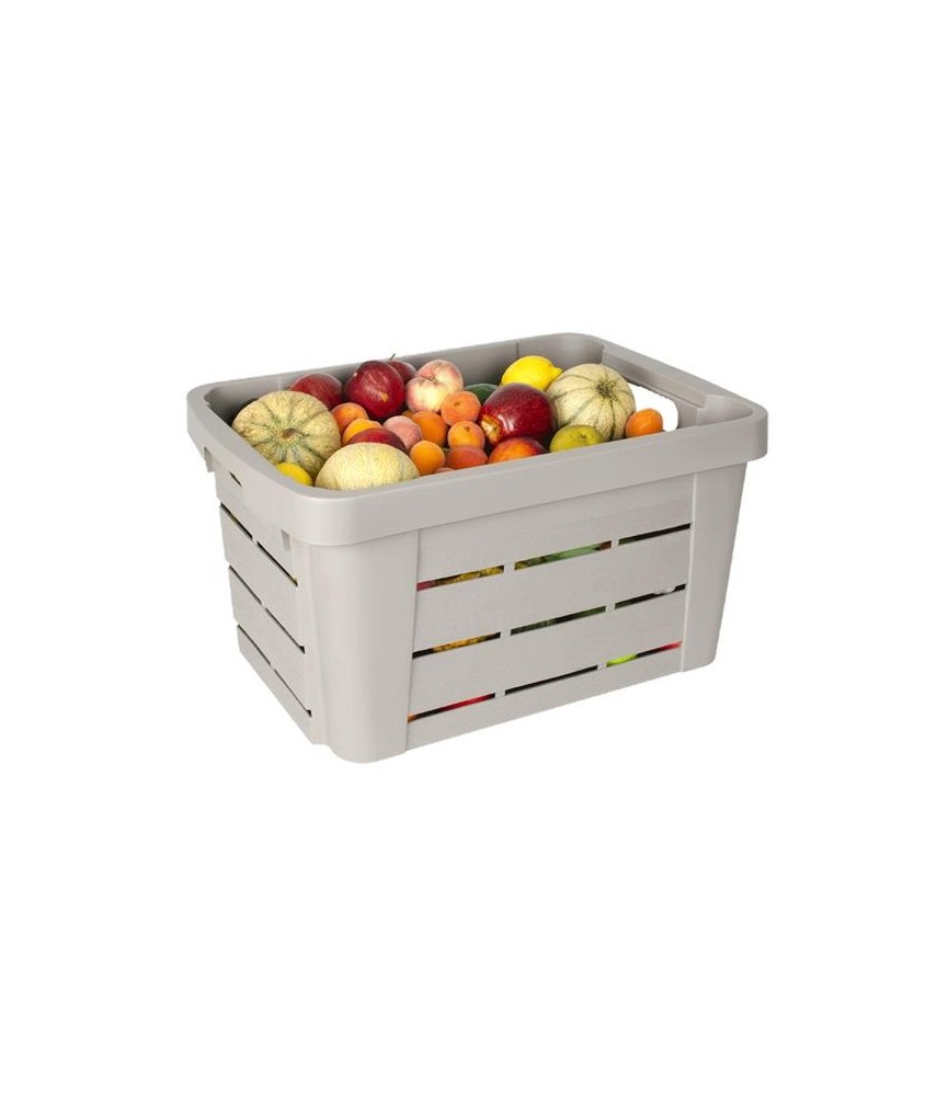 Caisse de rangement - Style Bois - Wood'Box - 45 L - EDA Caisse de rangement - Style Bois - Wood'Box - 45 L - EDA