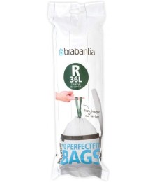 Sacs Poubelle - PerfectFit - 36 litres - 10 sacs - BRABANTIA