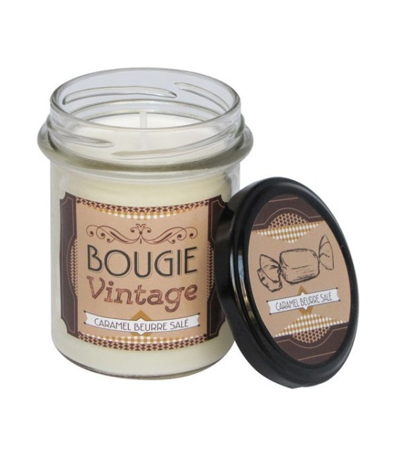 Bougie Vintage - Caramel beurre salé - 150 Grs - ODYSSEE DES SENS