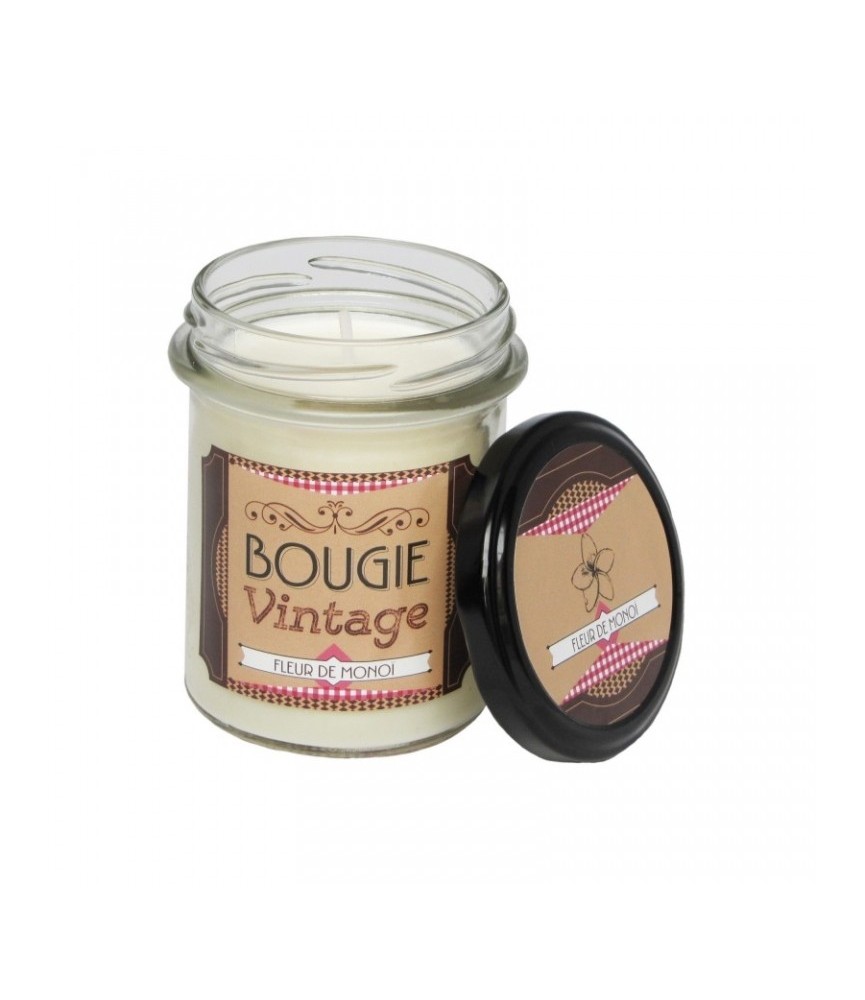 Bougie Vintage - Fleur de monoï - 150 Grs - ODYSSEE DES SENS