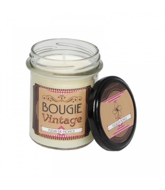 Bougie Vintage - Fleur de monoï - 150 Grs - ODYSSEE DES SENS