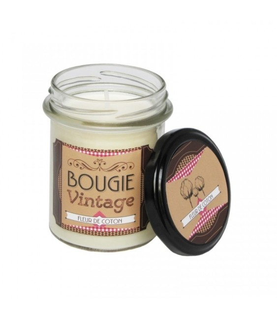 Bougie Vintage - Fleur de coton - 150 Grs - ODYSSEE DES SENS