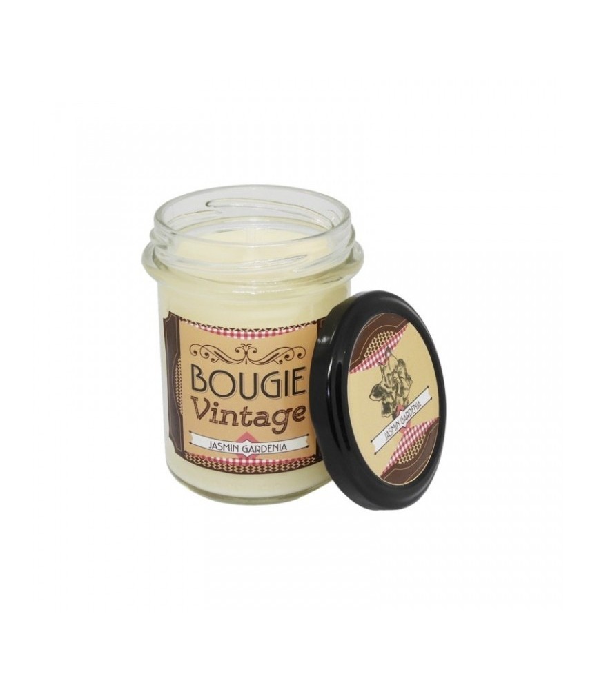 Bougie Vintage - Jasmin Gardenia - 150 Grs - ODYSSEE DES SENS