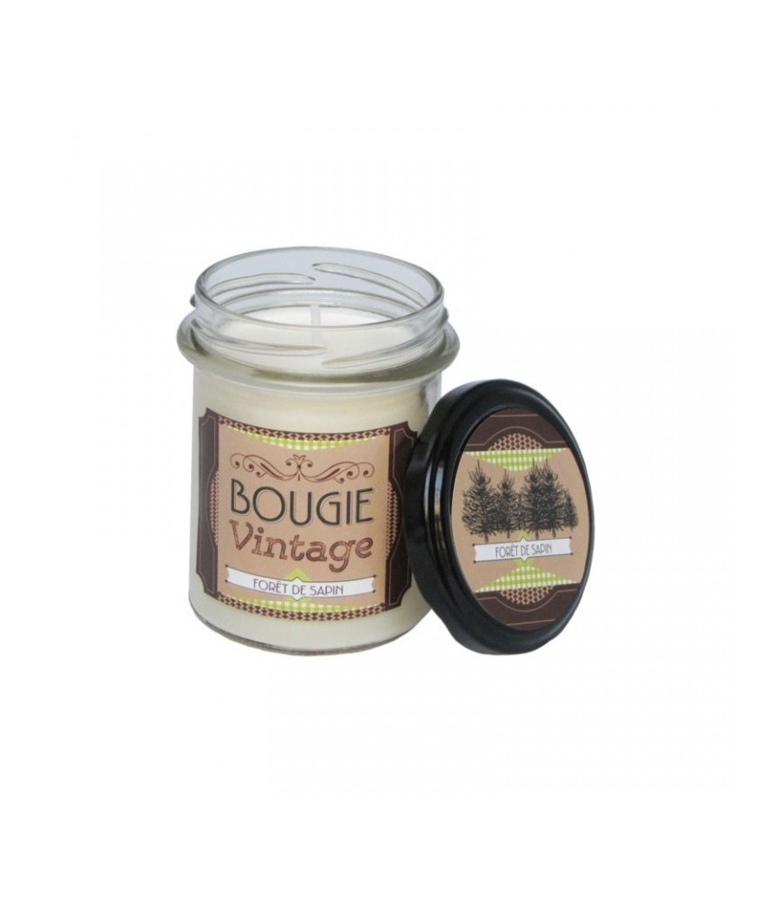 Bougie Vintage - Forêt de sapin - 150 Grs - ODYSSEE DES SENS Bougie Vintage - Forêt de sapin - 150 Grs - ODYSSEE DES SENS