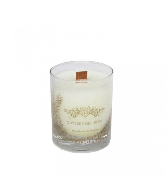 Bougie avec mèche en bois - Caramel beurre salé - 180 Grs - ODYSSEE DES SENS