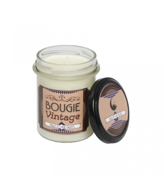 Bougie Vintage - Mille et une nuits - 150 Grs - ODYSSEE DES SENS