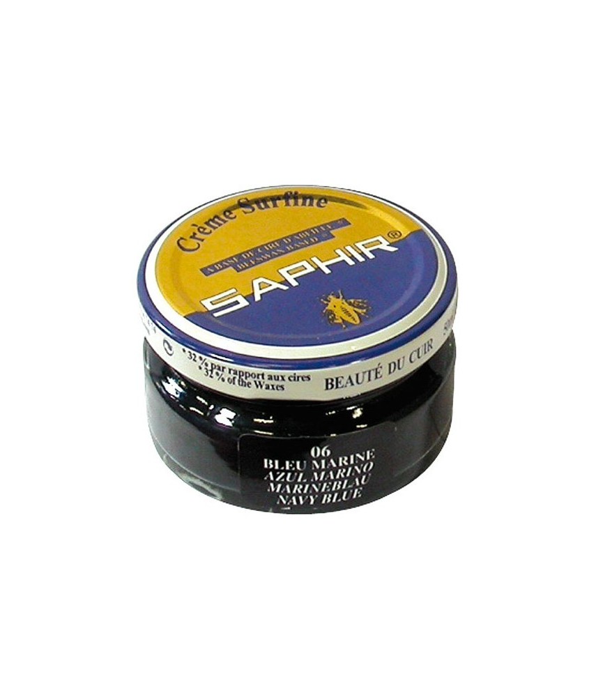 Cirage Saphir - Crème Surfine - Blanc - 50 ml - AVEL Cirage Saphir - Crème Surfine - Blanc - 50 ml - AVEL