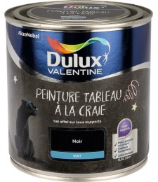 Peinture tableau à la craie - Noir - 500 ml - DULUX