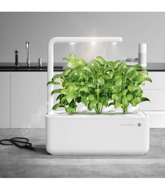 Potager d'intérieur - Click & Grow - Smart Garden 3 - Blanc - EMSA