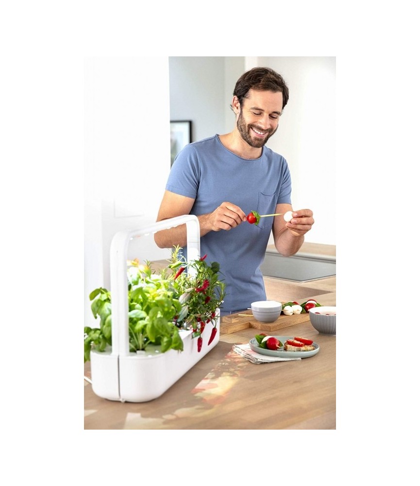 Potager d'intérieur - Click & Grow - Smart Garden 9 - Blanc - EMSA Potager d'intérieur - Click & Grow - Smart Garden 9 - Blanc - EMSA